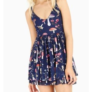 VACATION SALE- Blackmilk Tinkerbell Fairy Dust Sheer Tier Dress